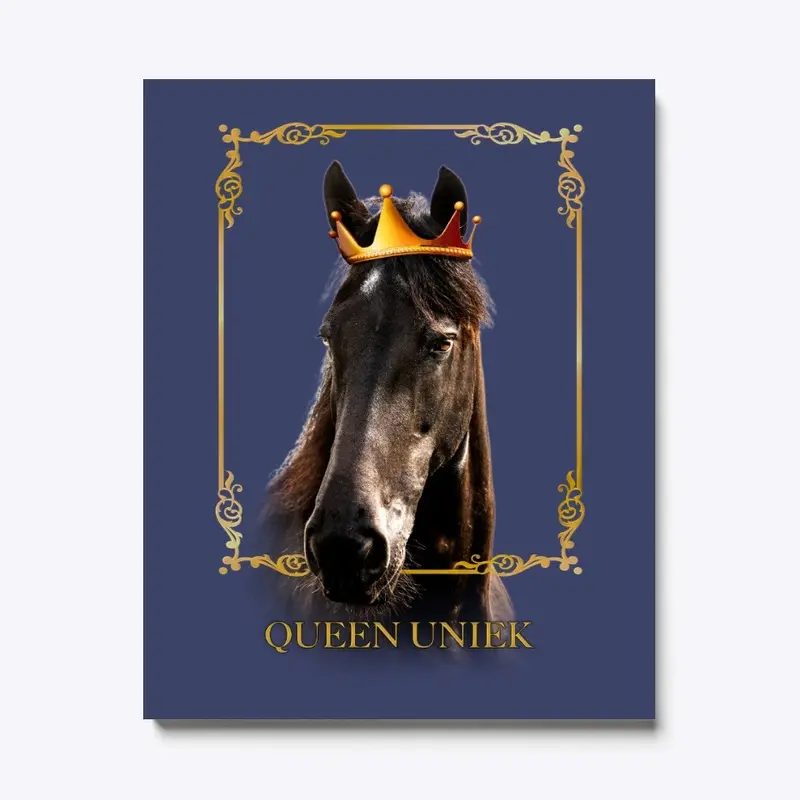 The Queen of Friesian Horses Homeware
