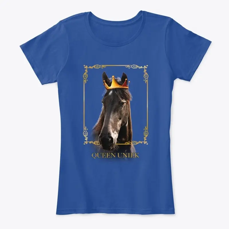 The Queen of Friesian Horses