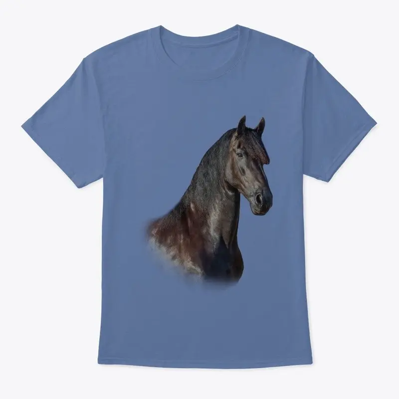 Queen Uniek the Friesian Horse Tee